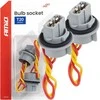 T20 LED lemputės lizdas 12V W21W, WY21W, W3x16d, 7440, 2 vnt. AMIO-04833