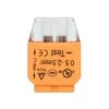 Orno Złączka 2 laidų įspaudžiama instaliacinė jungtis; 0,75–2,5 mm² laidui; IEC 300V/24A; 100 vnt.