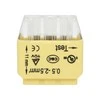 Orno Złączka 6 laidų įspaudžiama instaliacinė jungtis; dvieilė; 0,75–2,5 mm² laidams; IEC 300V/24A, 50 vnt.