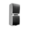 Orno Łącznik Vienpolis jungiklis + lizdas 2P+Z Schuko AQUATIC MINI IP 54 balta-juoda, 5 vnt.