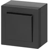 Orno Łącznik n/t jednobiegunowy Malta, 10 A, 250 V, WNT-1M, juoda mat