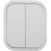 Łącznik Žvakidės jungiklis B2, 10A, 250V, IP54, WNT-2B2, baltas