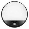 Sieninis šviestuvas Orno AGAT LED 15W, sodo šviestuvas su judesio jutikliu, 140°, 1100lm, IP54, 4000K, juodas