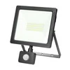 Orno ALLED 50W LED prožektorius su PIR, 4000lm, IP44, 4000K, aliuminis + stiklas