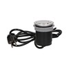 Orno Baldų lizdas 6 cm įleidžiamas į stalviršį su dangčiu, USB įkrovikliu ir 1,8 m laidu, 1x2P + Z, 1xUSB