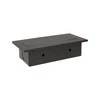 Orno Lizdas Baldų lizdas, įleidžiamas į stalviršį, su storu kraštu, 2x2P+Z, 3 USB prievadai, juodas