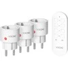 Orno Rinkinys Belaidžių MINI Schuko lizdų rinkinys, valdomas nuotoliniu būdu 3+1, 2300 W