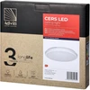 Orno Lubinis LED šviestuvas su judesio jutikliu Adviti CERS, 16 W, 1300 lm, 4000 K, IP65, baltas