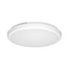 Orno CERS LED 16W, lubinis šviestuvas su mikrobangų judesio jutikliu, 1300lm, IP65, 4000K, pieniškas polikarbonatas, baltas, reguliuojamo ryškumo