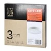 Lubinis šviestuvas Orno CITY LED 24W, įleidžiamas šviestuvas, paviršinio montavimo, apvalus, 2000lm, 4000K, baltas, su integruotu LED maitinimo šaltiniu