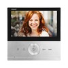 Orno CONESSI Full HD vaizdo domofono rinkinys, laisvų rankų įrangos 7" LCD monitorius, išorinė kasetė su RFID kortele ir raktų pakabuko skaitytuvu, WiFi ir valdymas per Tuya programą