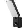 Orno ENID LED 10W, sodo šviestuvas su PIR judesio jutikliu, 800lm, IP65, 4000K, juodas
