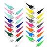 Orno EXC mobilusis USB laidas - micro USB WHIPPY, 2M, 3A, greitas įkrovimas, spalvų mišinys