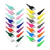 Orno EXC mobilusis USB laidas - micro USB WHIPPY, 0,9 m, 3 A, greitas įkrovimas, spalvų mišinys