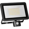 Orno FARO S LED 100W prožektorius su PIR 8000lm, IP44, 4000K, aliuminis + stiklas