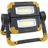 Orno GEMINIX LED 2x10W, nešiojamas darbinis žibintas su baterija, 1200lm, IP44, 4000K, 5000mAh