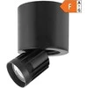 HEMERA LED įleidžiamas šviestuvas 2in1, 7W, 650lm, 3000/4000/6500K, juodas