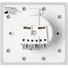 Orno Hermetyczne Hermetiškas elektros lizdas, IP44, 1x2P+Z (Schuko), baltas