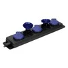 Atsparus purslams dirbtuvių prailginimas Orno IP44, 5 lizdai 2P + Z IP44, guminis, H05RR-F 3x1,5 mm, ilgis 5 m