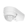 Orno Czujnik 240° judesio jutiklis, IP65, 1200 W, 2 jutikliai, 3 tvirtinimo variantai, baltas