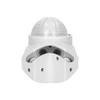 Orno Czujnik 240° judesio jutiklis, IP65, 1200 W, 2 jutikliai, 3 tvirtinimo variantai, baltas