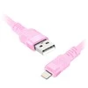 Orno Kabelis USB-A - „Lightning eXc WHIPPY Pro“ laidas, 0,9 m, 12 W, greitas įkrovimas, pastelinių spalvų mišinys