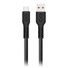 Orno Kabelis USB-A - USB-C eXc IMMORTAL laidas, 0,9 m, 60 W, greitas įkrovimas, spalvų mišinys