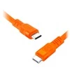Orno USB-C laidas – USB-C eXc WHIPPY Pro, 2M, 100W, greitas įkrovimas, mišrios spalvos
