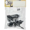 Orno KELLY, stalinis šviestuvas su segtuku, 40W, E14, plienas + plastikas, juodas