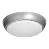 Lubinis šviestuvas Orno KOKO šviestuvas 2xE27 su PIR judesio jutikliu, 2x40W, sidabro-polipropileno, matinis gaubtas-polikarbonatas, IP44, IK10
