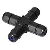 Orno Konektor Kabelio jungtis, keturių kontaktų (X tipo), IP68, 3x4mm2, 450V/25A