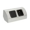 Orno Rinkinys LED baldų šviestuvų komplektas su jungikliu ir 1x2P+Z lizdu