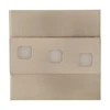 Orno LEPUS LED 1.2W, paviršinis laiptų šviestuvas, 12V DC, 100lm, 6000K, satinas