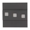 Orno LEPUS LED 1.2W, paviršinis laiptinės šviestuvas, 12V DC, 100lm, 3000K, grafito spalvos