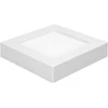 Orno LETI LED 12W, įleidžiamas šviestuvas, paviršinio montavimo, kvadratinis, 800lm, 3000K, baltas, su integruotu LED maitinimo šaltiniu
