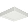Orno LETI LED 12W, apatinis šviestuvas, montuojamas ant paviršiaus, kvadratinis, 860lm, 4000K, baltas, įmontuotas LED maitinimo šaltinis