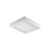 Orno LETI LED 12W, įleidžiamas šviestuvas, paviršinio montavimo, kvadratinis, 800lm, 3000K, baltas, su integruotu LED maitinimo šaltiniu