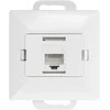Gniazdo Baltas RJ45 Cat5 lizdas Pearl, RJ45-5CAT/P1