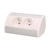 Orno Lizdas Baldinis lizdas 2x2P+Z, baltas ir sidabrinis