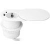 Orno Lizdas Baldinis lizdas Ø6cm, įleidžiamas į stalviršį su stumdomu dangteliu, USB įkrovikliu ir 1,9m laidu, 1x2P+Z (Schuko), 2xUSB (A+C tipo; PD20W), baltas
