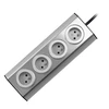 Orno Lizdas Baldų, virtuvės lizdas, tvirtinamas Velcro juosta 4x2P+Z INOX su 1,5 m laidu.