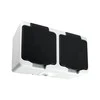 Orno Lizdas Dvigubas lizdas 2X2P+Z AQUATIC MINI IP 54, baltas ir juodas