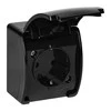 Orno Lizdas Lizdas su 2P+Z Schuko AQUATIC, IP44, juodas