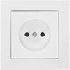 Gniazdo Lizdas Lizdas su išėjimu 2P Malta, 16A, 250V, PT-15M, baltas