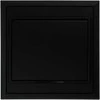Gniazdo Lizdas Lizdas su 2P+Z, Schuko, atsparus vandeniui su atvartu „Luna“, 16A, 250V, PT-17LH, juodas