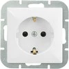 Gniazdo Lizdas Lizdas su 2P+Z Schuko Pearl, 16A, 250V, PT-17P, baltas