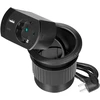 Gniazdo Lizdas Įleidžiamas lizdas su USB įkrovikliu, kabelio sandarikliu ir 1,4 m laidu, 1x2P+Z (Schuko), 2xUSB (A+C tipo; PD20W), juodas