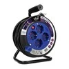 Orno MINI ilgintuvas 4 lizdai 2P+Z 15 m OR-AE-1339/G(GS) schuko pilka