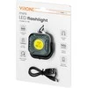 Mini COB LED žibintuvėlis, 500lm, 1200mAh, CCT