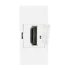 Orno NOEN HDMI, modulinis lizdas 22,5x45 mm HDMI su apsauginiu dangteliu, baltas